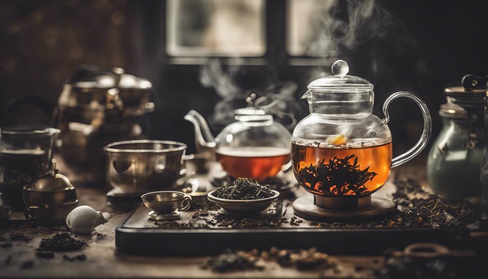 verfeinerung der teezubereitung
